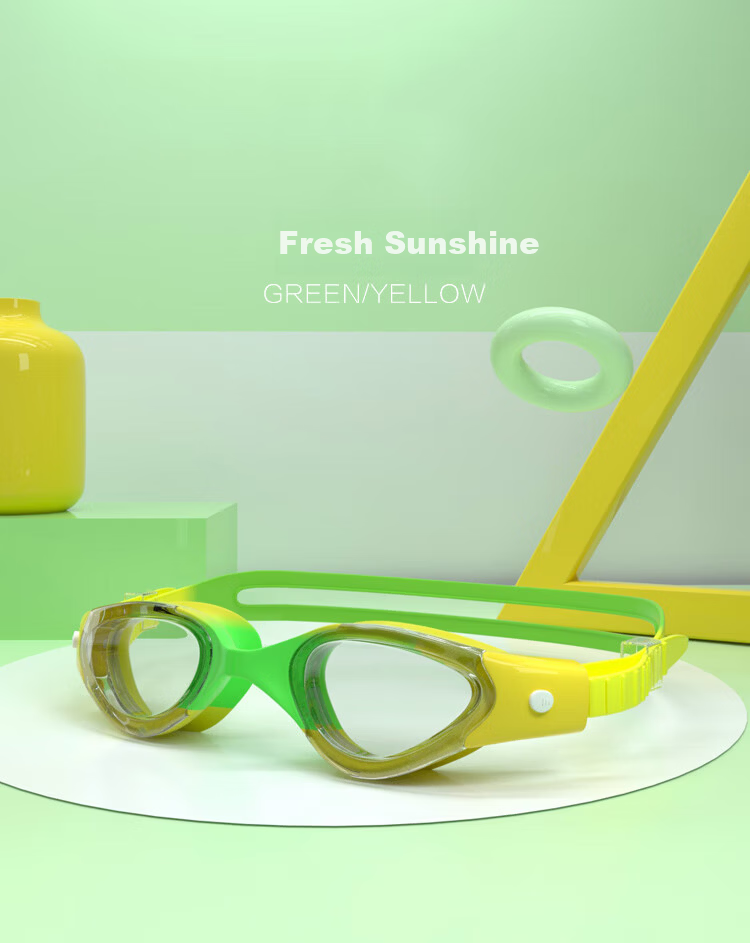 LI-NING Kids Swimming Goggles Boys Girls HD Anti-Fog Waterproof Professional Diving Swim Glasses LSJP309-1 9