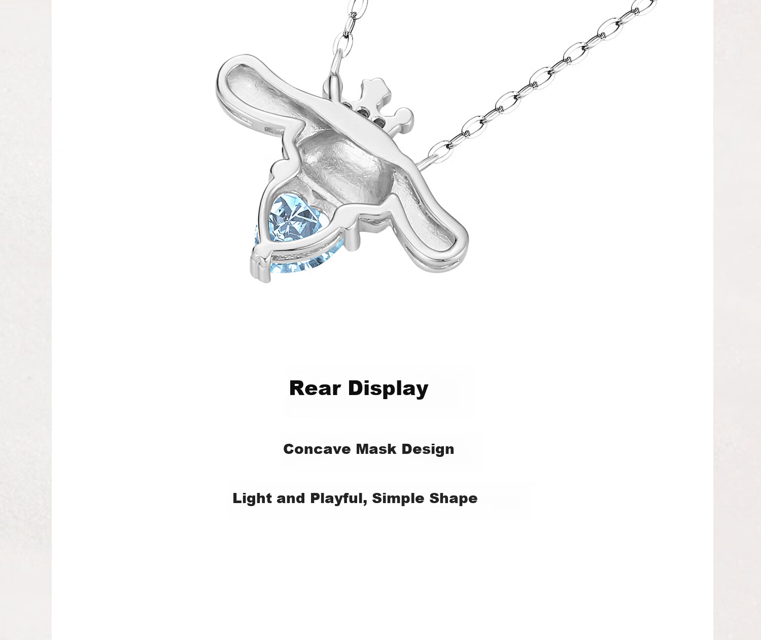 SANRIO Cinnamoroll Sterling Silver Necklace for Women 2026 New Cute Niche Pendant Birthday Gift for Girls 3031 18