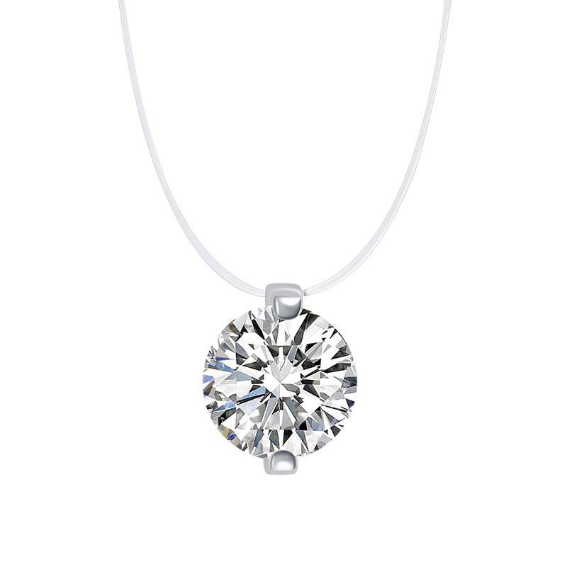 AGATHA Mermaid Tears Necklace for Women New Year Birthday Gift for Girlfriend and Best Friend Elegant Clavicle Chain