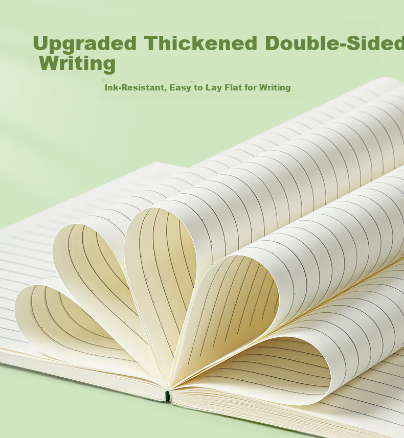 TRUECOLOR A5 50-Sheet Notebook for Students Office Supplies Softcover Journal Diary Exercise Workbook 4-Pack 2389C 5