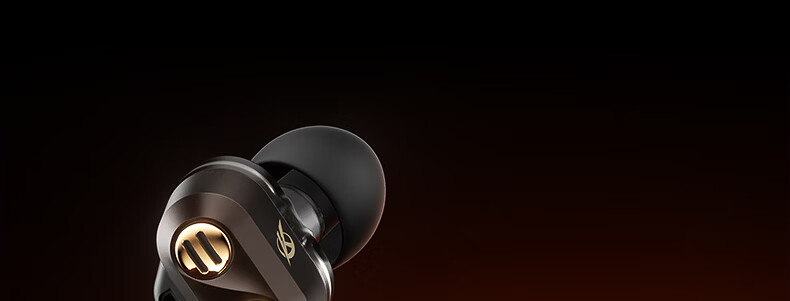 IKF Xuan Ying Wired In-Ear Gaming Headset with Mic 3.5mm Sound Localization E-Sports Dual Dynamic Driver Delta FPS Tuned Computer Microphone 2-in-1 Burnished Brown 14