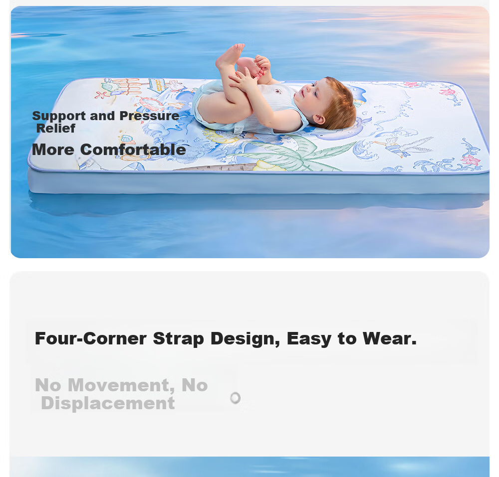 Betis Baby Cooling Mat Soft Breathable Ice Thin Pad Toddler Kindergarten Nap Mat Summer Party 120*65cm 21