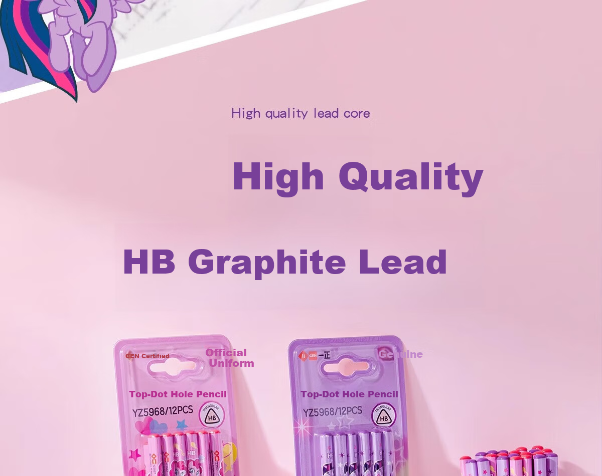 IiGEN HB Triangular Natural Wood Pencil Easy Grip Exam Writing Drawing Coloring Posture Correction Pencil for Children Primary School Handwriting Practice Back to School Gift Box 8