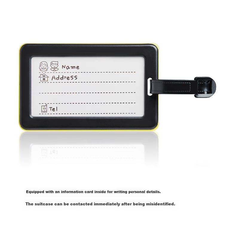 HANKE Complimentary Boarding Luggage Tag (Not for Sale, Sold Only with Purchase, Random Color, No Selection) 3