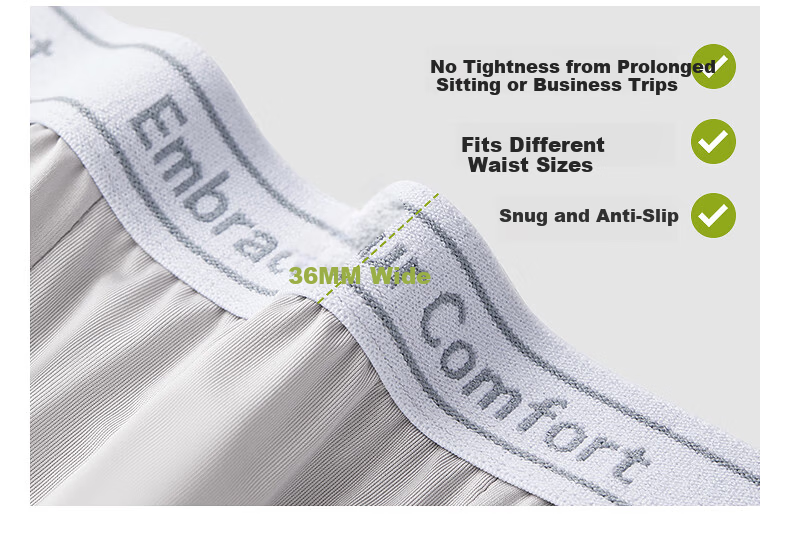 October Crystal Tang Qian Disposable Men's Underwear 10A Antibacterial Lightweight Breathable 8-Pack 2XL 14