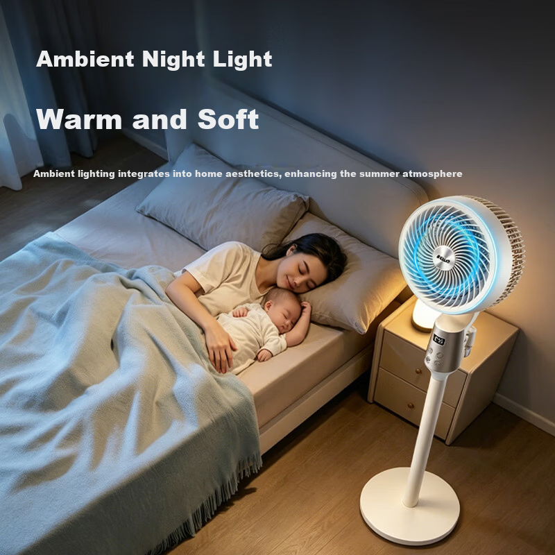 AUX Storm Mosquito Repellent Electric Fan High Wind Power Pedestal Air Circulation Fan Retractable Foldable Electric Fan Bedroom Home 2026 New Mosquito Repellent Fan Price Protection 618