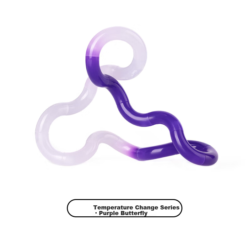 Tangle Official Temperature-Change Series Kids' Day Gift ADHD Training Color-Changing Stress Relief Toy 12