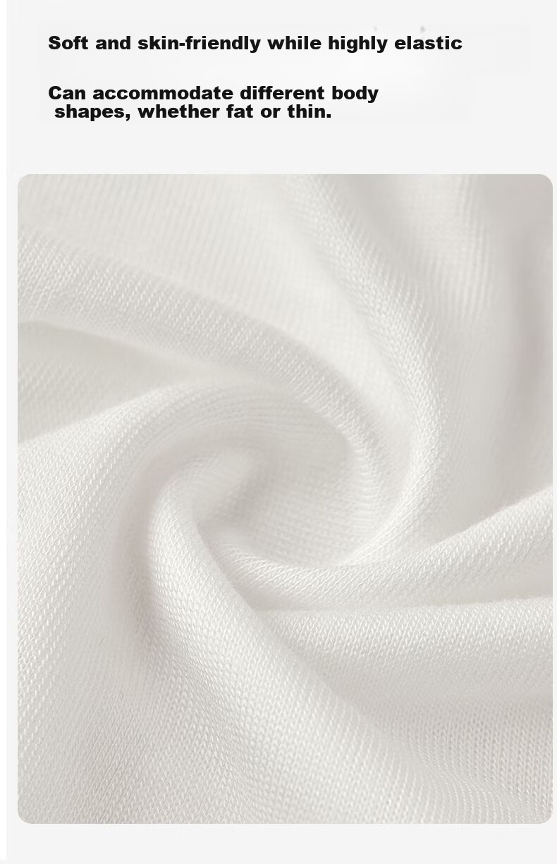 Yalu Disposable Women's Cotton Crotch Underwear 7-Pack Individually Wrapped Double-Layer Wash-Free Maternity Travel Vacation 10