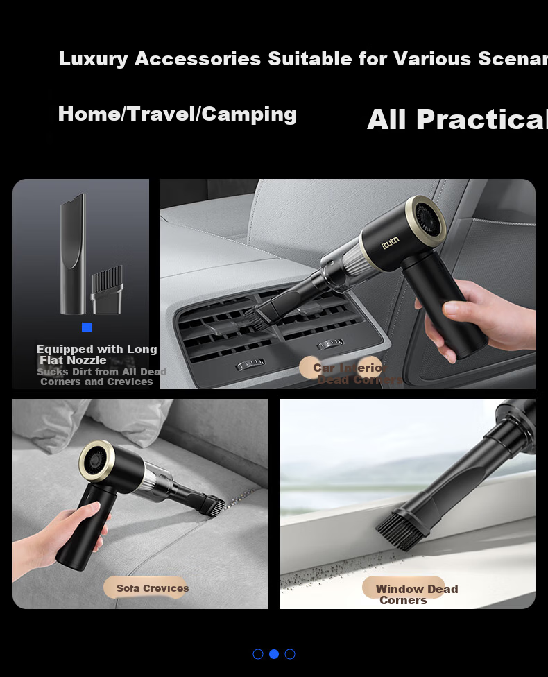 Aituteng Itutn Car Vacuum Cleaner High Suction Handheld Wireless Portable Desktop Vacuum and Blower for Home and Pet Hair Y8Max 9