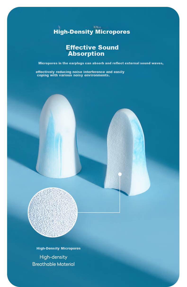 BANANA TRIP Noise Reduction Earplugs 5 Pairs for Sleep, Noise Blocking, Quiet Dorm, Work, and Study 6