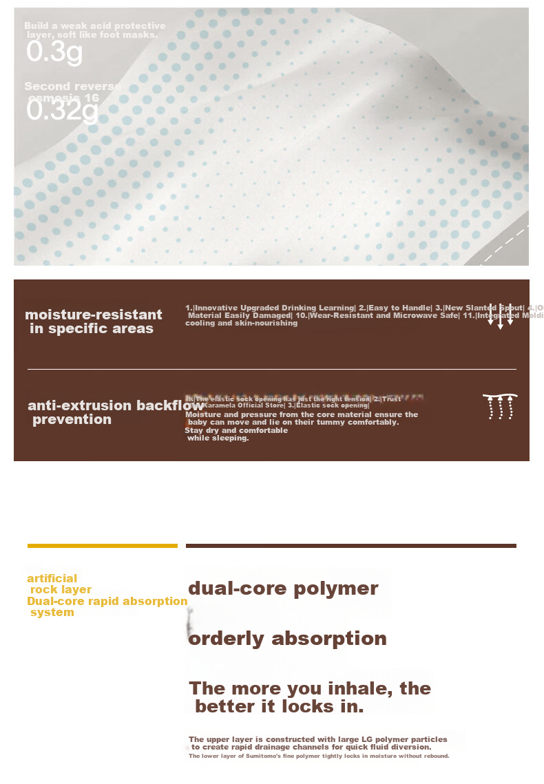 Onneo Angleyan Shell Baby Ultra-thin Breathable Infant Diapers Summer Dry High Absorption Paper Diapers Size S 7