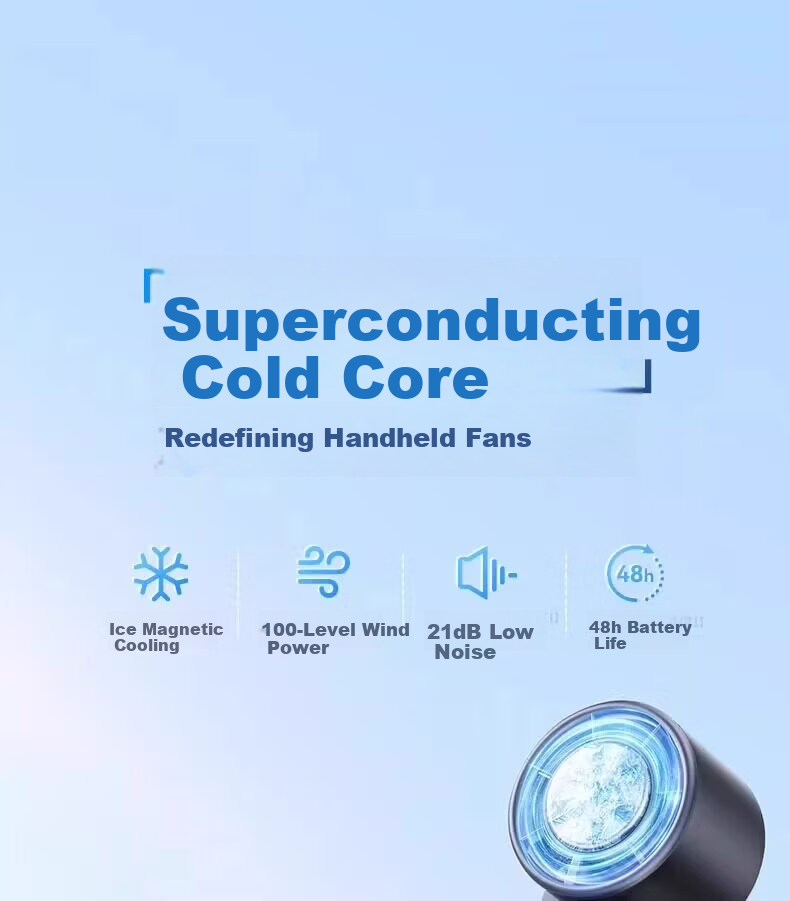 OYOCO Instant 16° Cooling Semiconductor Handheld Mini Portable Silent USB Rechargeable Outdoor Fan Long Battery Life 15