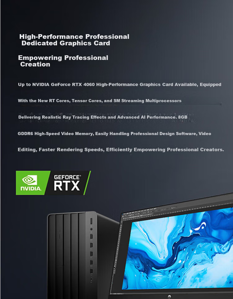 HP Desktop Computer 288 G9E Commercial Office Computer (I7-14700, 16GB RAM, 1TB SSD, Integrated Graphics) Customized 6