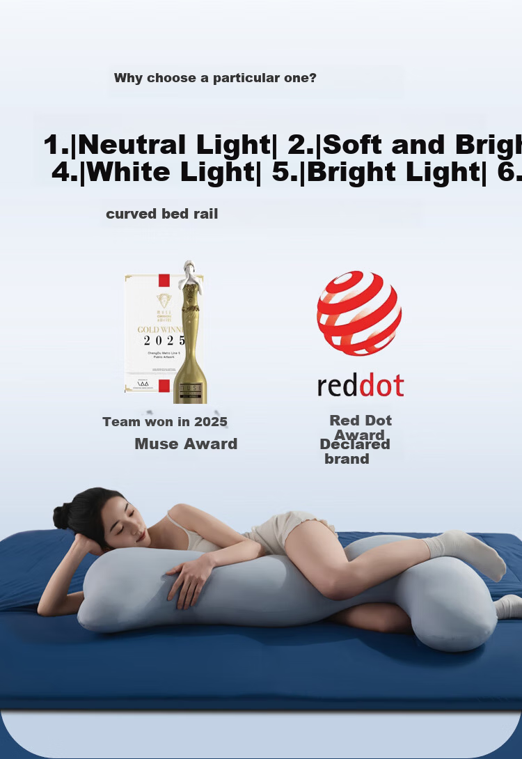 YUZHAOLIN Pregnancy Side Sleeping Leg Pillow Ergonomic Long Body Bolster Pillow for Men and Women, Removable and Washable 1