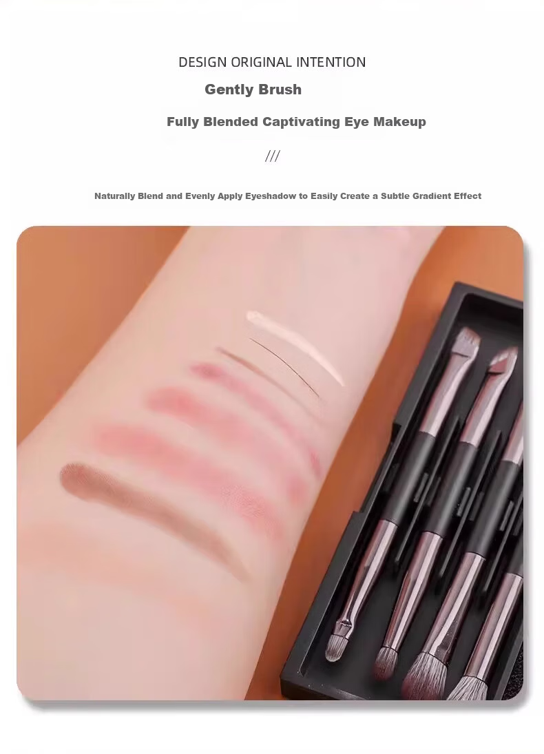 NHGAD Blush Brush and Eyeshadow Brush Makeup Brush Set Portable Multifunctional Nose Contour Makeup Brushes 3