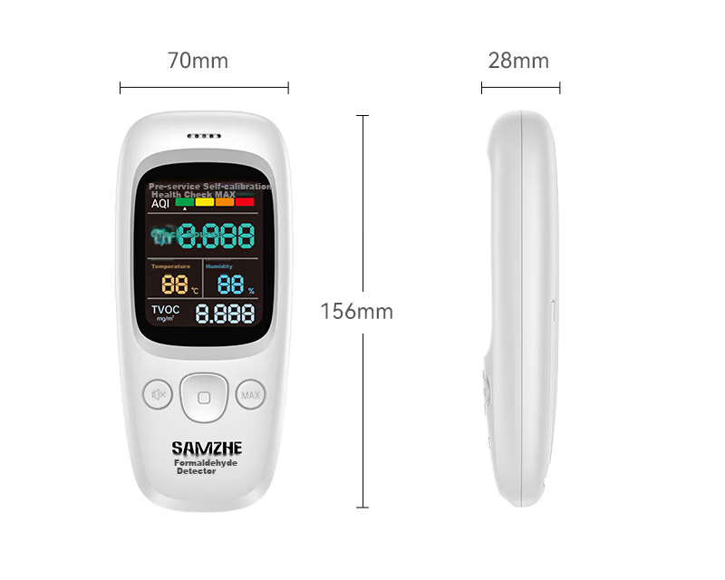 SAMZHE Formaldehyde Detector, High-Precision Professional Home Formaldehyde Testing Instrument, TVOC Air Quality Tester JQJCY-02 14