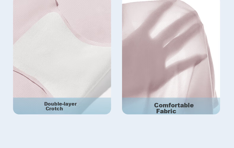 Etravel 6-Pack Disposable Seamless Underwear for Women, Silk-Like Sterilized Daily Disposable Shorts for Travel, Business Trips And Tourism, Ultra-Thin No-Wash 6