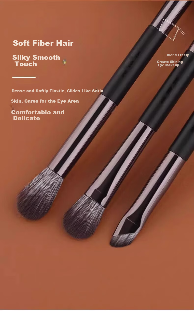 NHGAD Blush Brush and Eyeshadow Brush Makeup Brush Set Portable Multifunctional Nose Contour Makeup Brushes 2