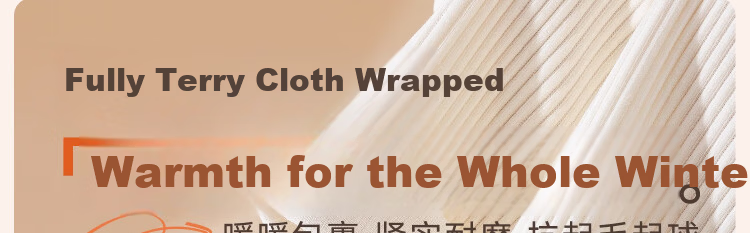 Guxu Disposable Men's Socks Daily Use Pure Cotton Winter Mid-Calf Travel Thickened Fleece Lined Wash-Free Men's Socks 10 Pairs 2