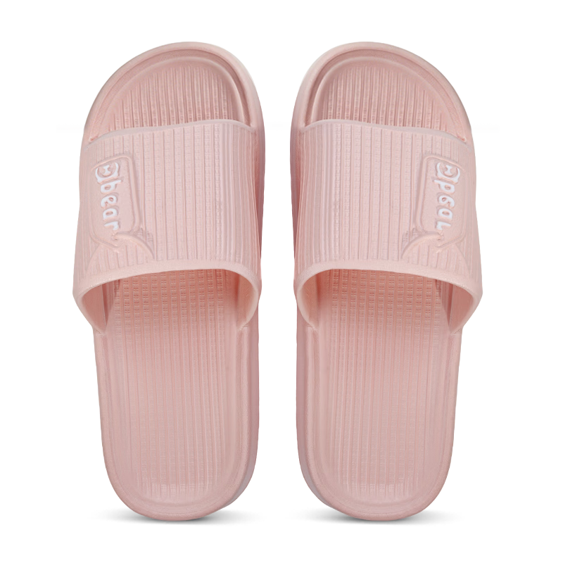 Limi Women's Bathroom Non-Slip Thin Sole Slippers Couple Home Summer Slippers Odorless Wearable Shrimp Pink