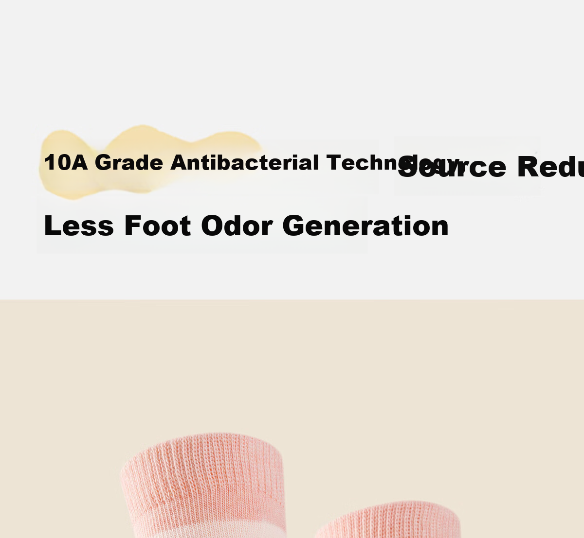 Mianzhuwu Children's Socks Girls Spring Summer Pure Cotton Class A 10A Antibacterial Odor-Resistant Sweat-Absorbing Seamless Mid-Calf Socks 5 Pairs 11