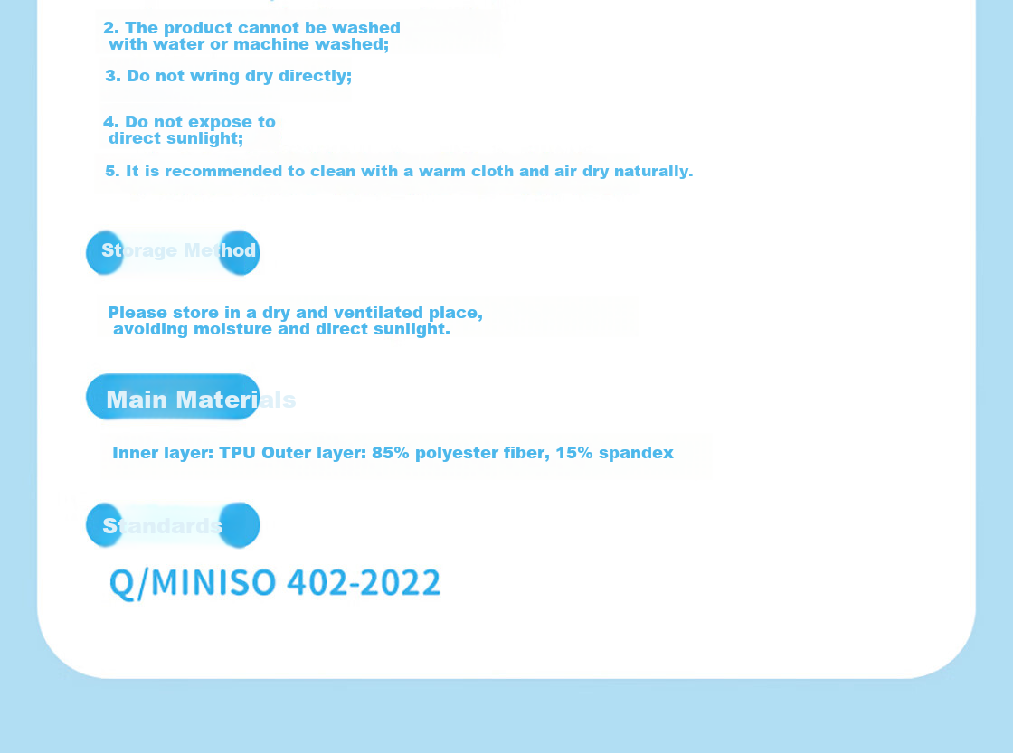 MINISO Sanrio Series Printed Portable Inflatable U-Shaped Pillow Cinnamoroll Portable Travel Pillow 5