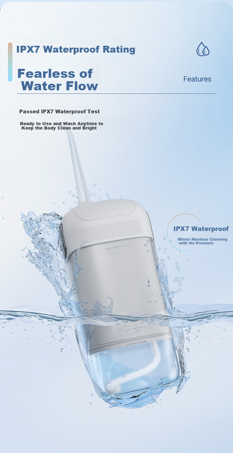 Meebordi Portable Water Flosser 2026 New Model Dental Cleaner Tartar Remover Oral Irrigator Water Floss Birthday Gift Price Protection 618 6