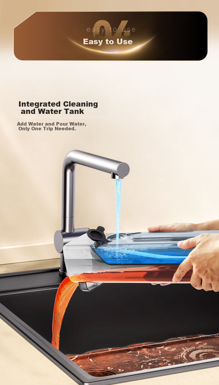 UWANT Yowang Ultra-Thin Cloud Sail Floor Washer Self-Cleaning Long Battery Life Home Electric Mop Vacuum Cleaner Combo 13