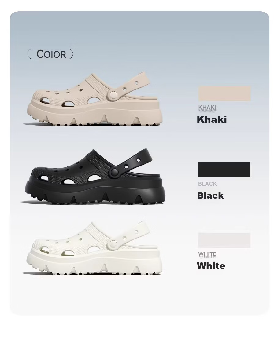 Duchen Medical Operating Room Anti-Slip Clogs Women's 2026 New Anti-Odor Sandals Pure White 35-36 6