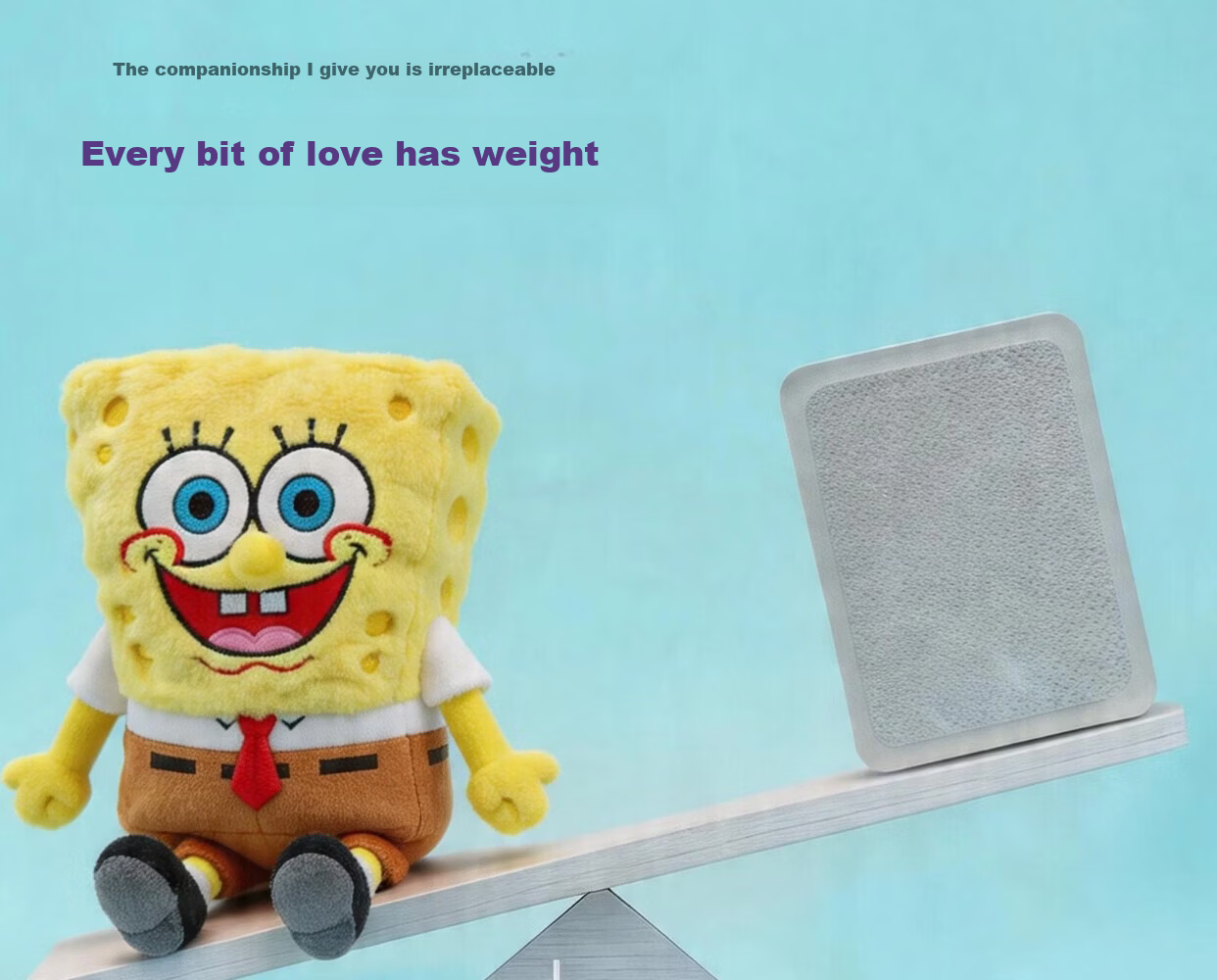 AiWarmies SpongeBob Plush Doll Birthday Gift Heated Frozen Lavender Children's Day Gift for Girls 7