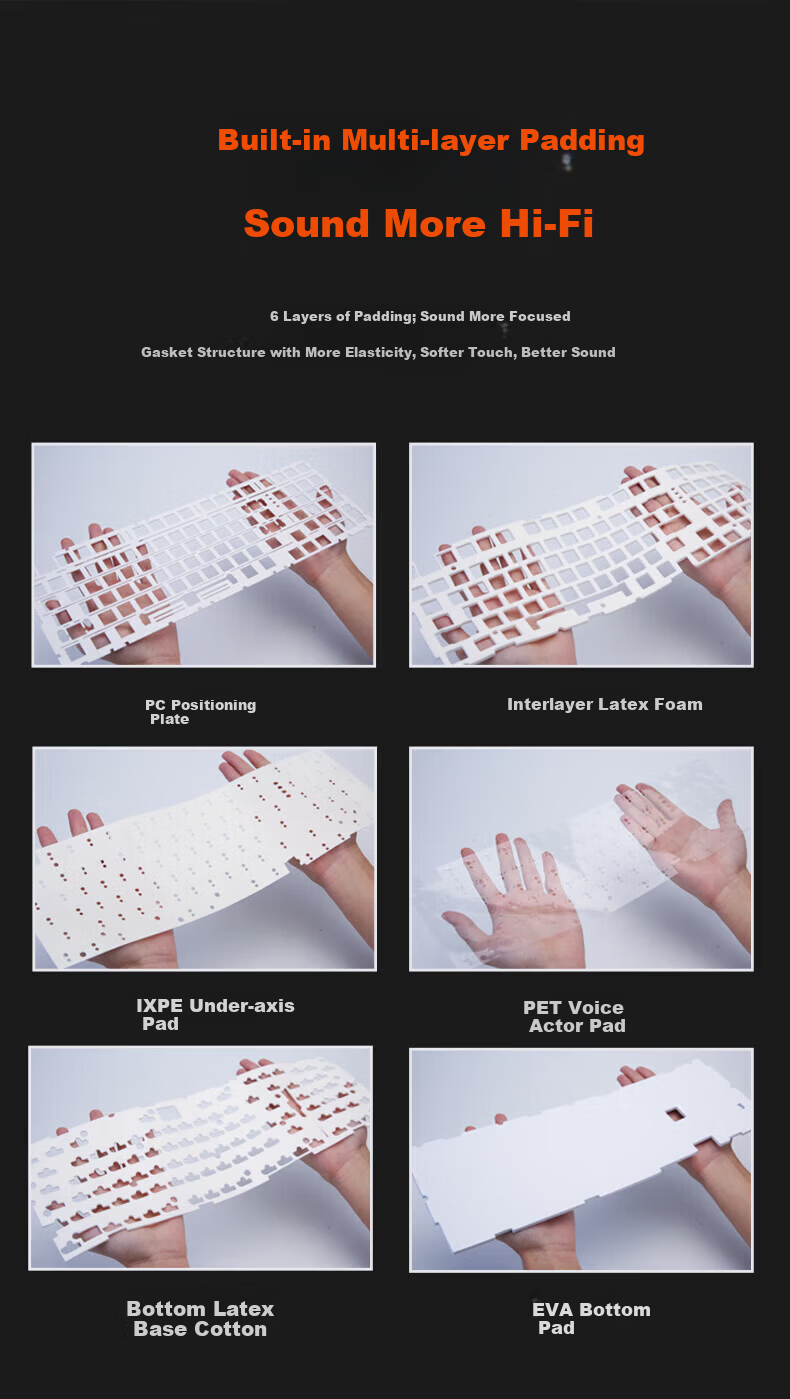 DAREU 2026 Wireless Keyboard A98 Professional Edition Tri-Mode Connection White Smoke Cyan Side-Printed Sky Switch V3 Non-Silent 97-Key 2