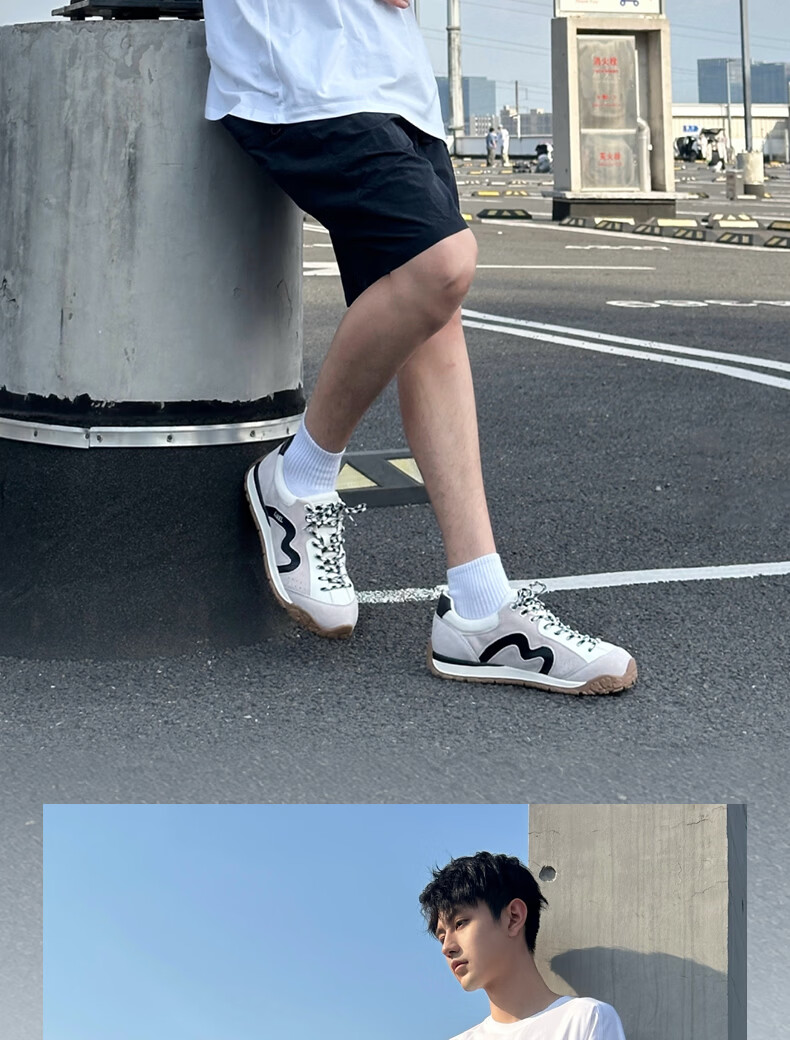 CAMEL Qingmang Training Shoes Men Casual Sports Running Shoes L16S577039 Black/Silver (Men's) Size 44 9