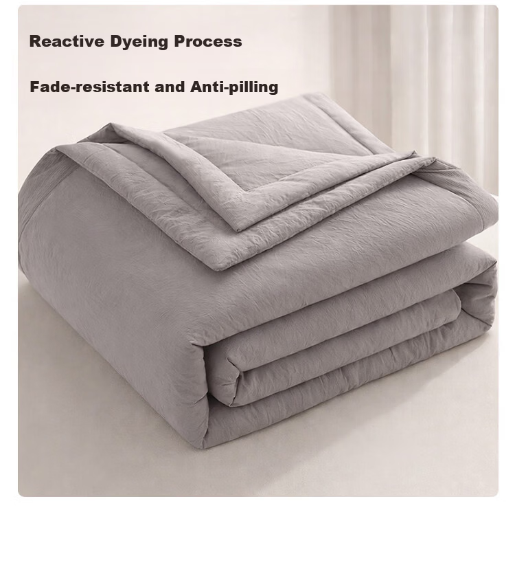 Nanjiren Summer Lightweight Quilt Air Conditioning Quilt Home Double Summer Cooling Quilt Machine Washable Fiber Quilt Core 200*230cm 6