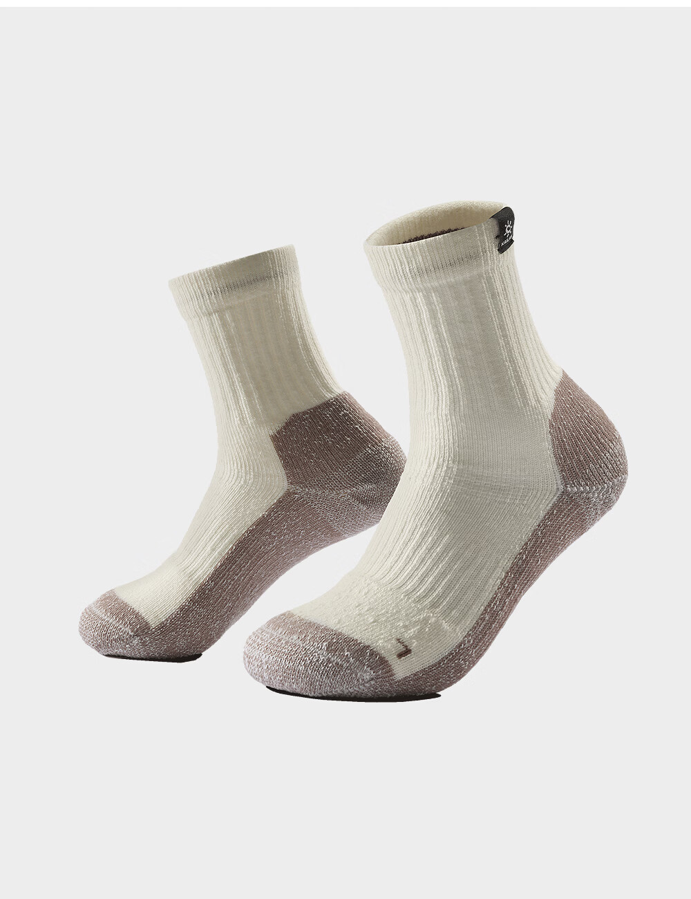 KAILAS Kailas Women's Mid-Calf Snow Hiking Socks KH2601201 Light Gray S 5