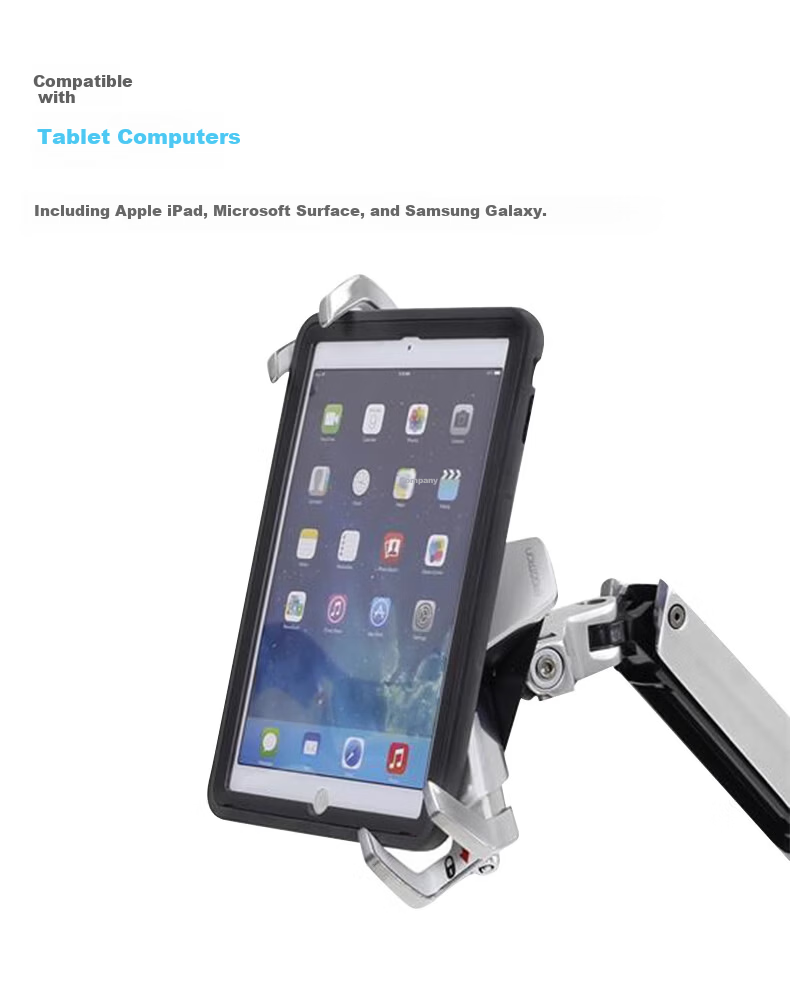 Aegis 45-460-026 Lockable Tablet Stand Office iPad Holder 2