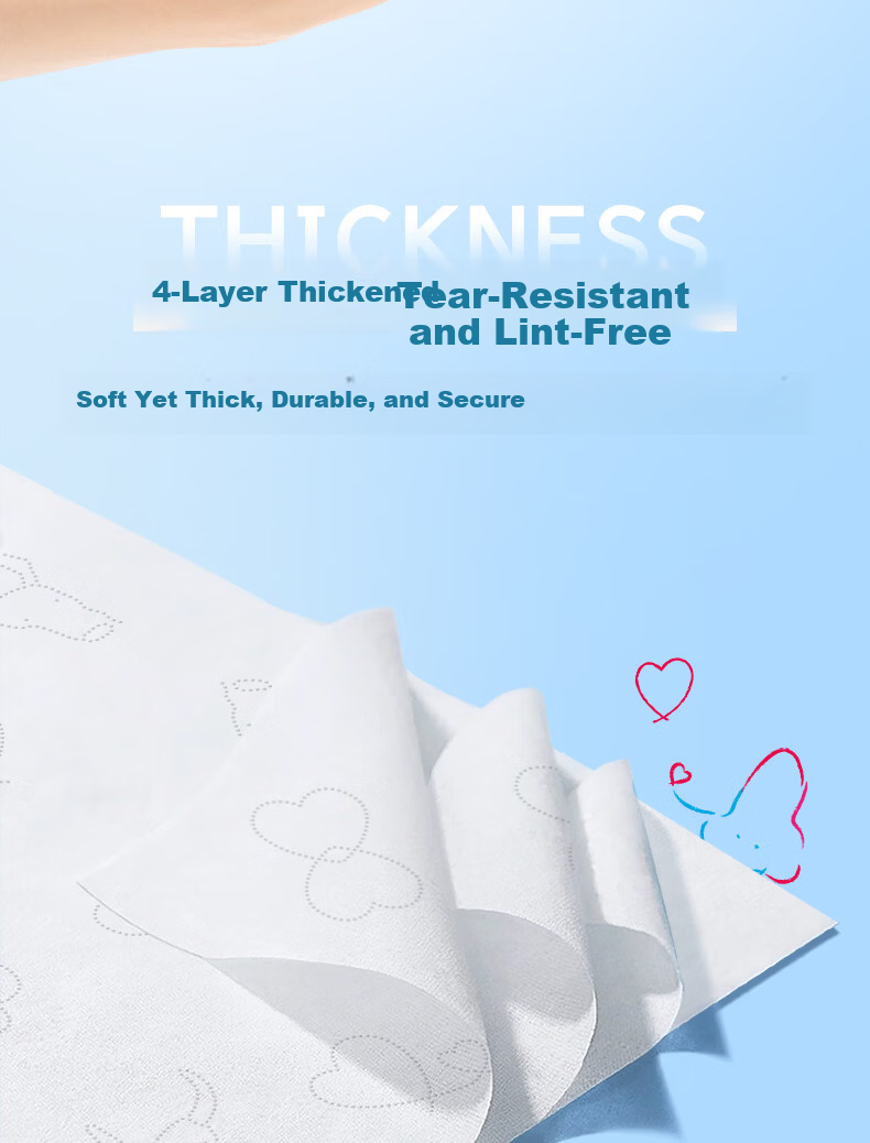 Kleenex Soft Milk Tissue 4-Ply 40 Sheets Pack - Cloud Soft Cream Tissue Napkins Suitable for Nasal Allergy and Sensitive Skin 7