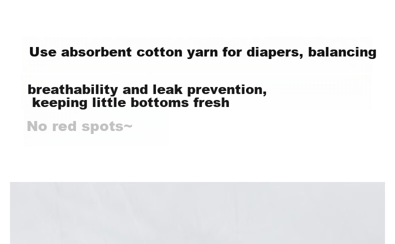 Betis Diaper Baby Gauze Integrated Fixing Belt Pants Pocket Baby Urine Guard Cloth Diaper Size L for 10-15 lbs 4-Pack 2