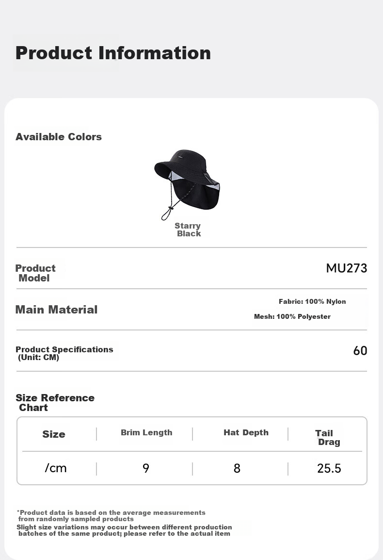 MISSION UV Sun Protection Hat for Men Summer Outdoor Hiking Sunshade Fishing Bucket Hat UV Protection Cap 2