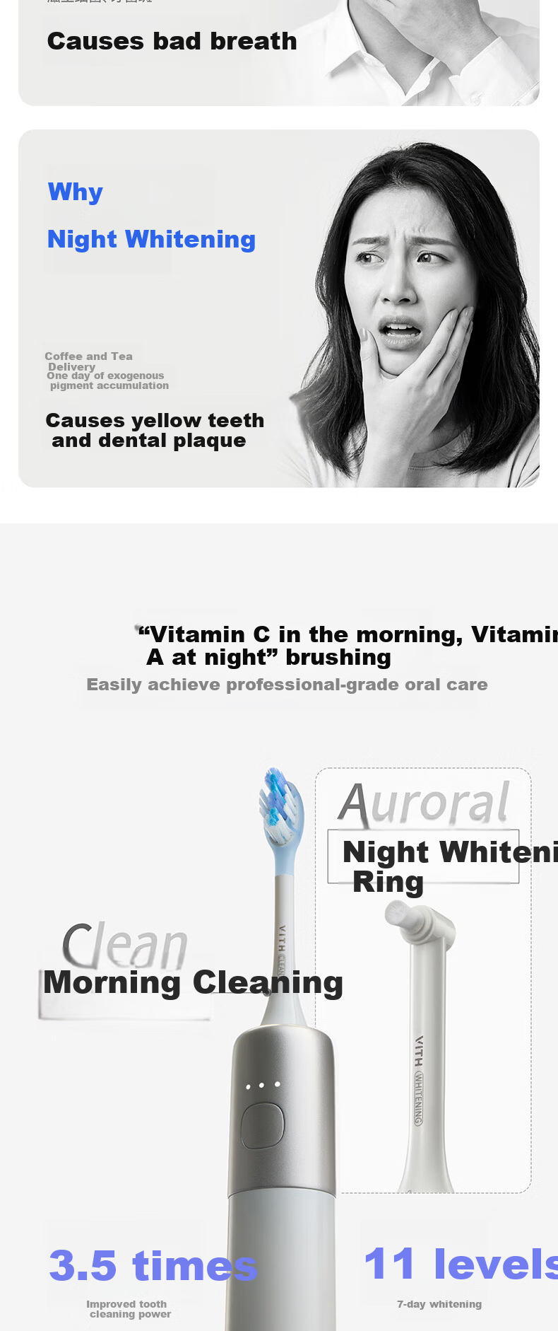Hongmeng Smart Choice VITH Pro Max Electric Toothbrush Whitening Toothbrush Gift for Boyfriend Girlfriend Birthday Xuan Bronze Compatible with Huawei Smart Life Price Guarantee 618 2