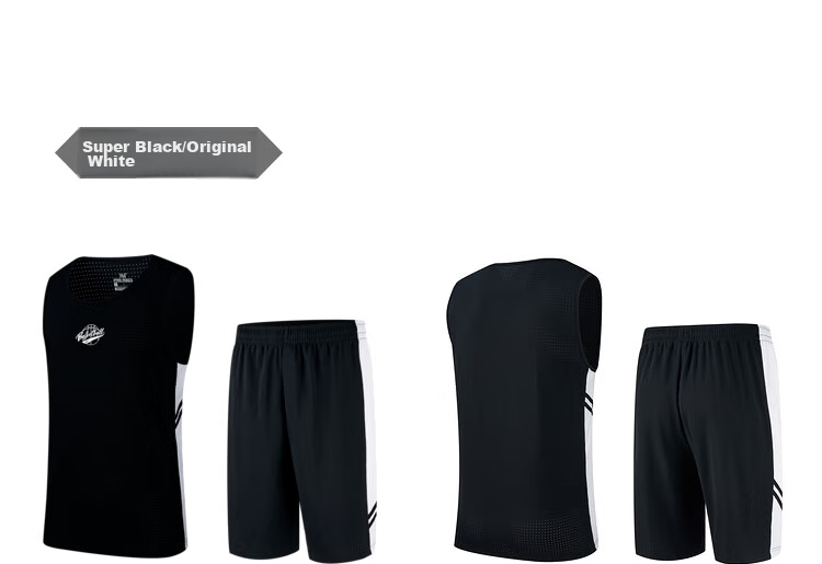 361° Men's Summer Sports Set Quick-Dry Basketball Running Fitness Jersey Vest and Shorts Two-Piece Set 652621901-2 27