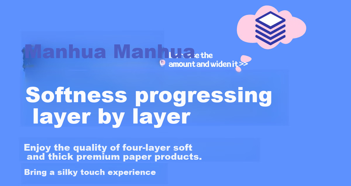 Manhua Meow Cartoon Facial Tissue 4-Ply 400 Sheets * 20 Packs Bulk Household Napkins Affordable Toilet Paper 10