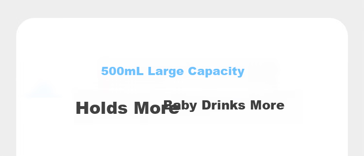 Babycare Children's Straw Cup Toddler Kindergarten Anti-Drop Portable Water Bottle 500ml School Use 2 Years+ 12