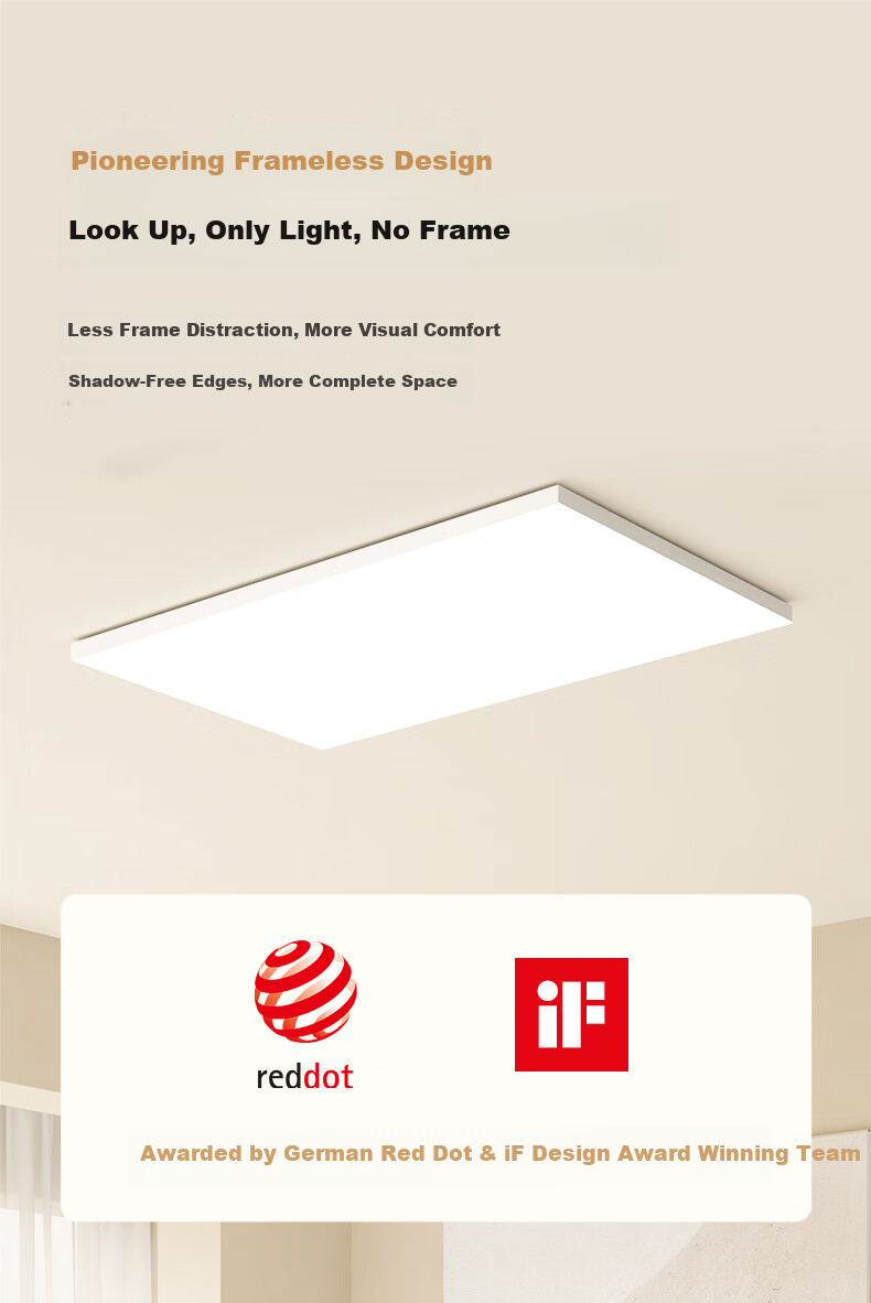 Lipro Eye Protection Ceiling Light Full Spectrum Smart Bedroom Light Whole House Living Room Light E2S Series New National Standard 7
