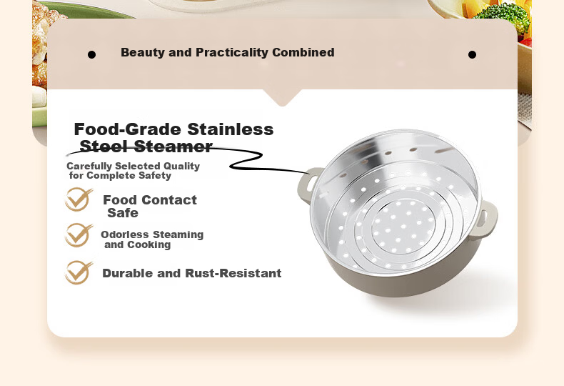 HAP [Price Protection 618] Rice Cooker with Low Sugar Separation, Small Non-Coated Deglazed Electric Rice Cooker, Dorm Mini Hot Pot, Multifunctional Steaming And Cooking All-In Small Appliance 10
