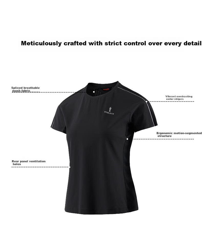 Biyinlefen Golf [Moisture-Wicking Quick-Dry] 2026 Spring Summer New Women's Elastic Comfortable Soft Sports Casual Short Sleeve T-Shirt 13
