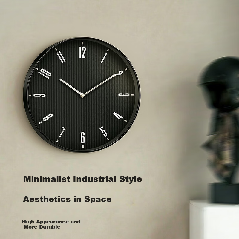 JD NeoCarbon Series T300 Carbon Fiber Silent Wall Clock Living Room 2026 New Home Premium 35cm