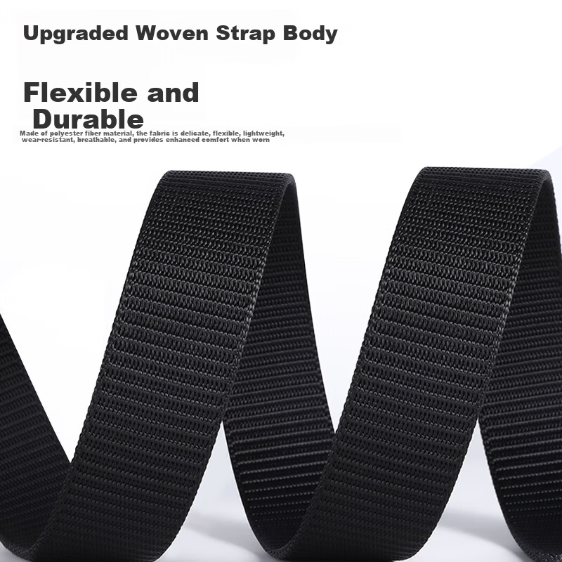 Gugeti Men's Leather Belt Automatic Buckle Business Pants Belt Outdoor Military Training Tactical Casual Belt Birthday Gift