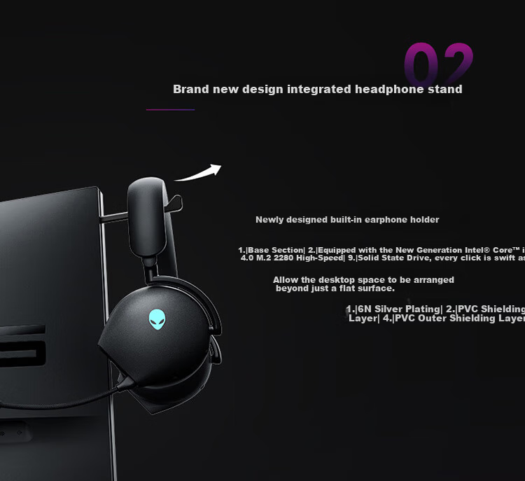 Alienware Starship 24.5-inch 300Hz Refresh Gaming Monitor IPS 1ms 400nits FreeSync 99% sRGB Rotatable Height Adjustable High Refresh Rate Screen AW2526HL 8