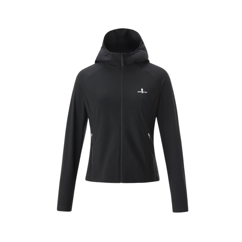 Biyinlefen Glacier Silk 2026 Spring Summer New Women's Casual Outdoor Cooling Sun Protection Lightweight Hooded Jacket