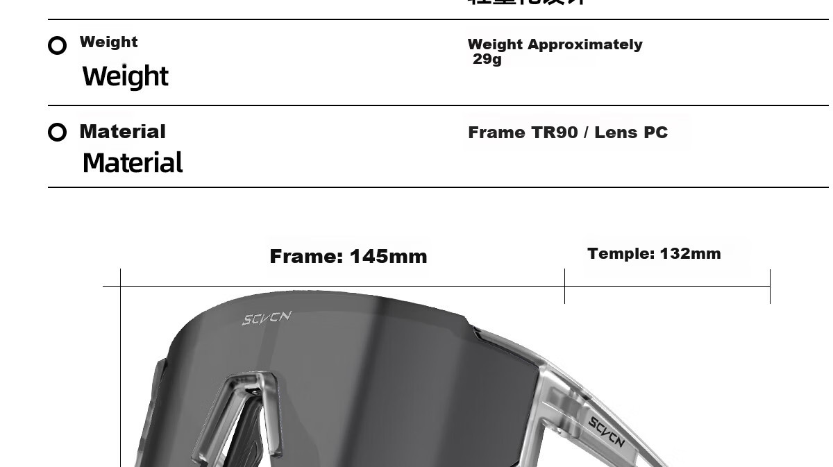 SCVCN Photochromic Mountaineering Goggles Day and Night Outdoor Hiking Windproof Sandproof Sunglasses Unisex 27